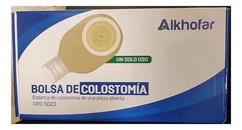 BOLSA COLOSTOMIA PIEL CAJA X 30 UND - ALKHOFAR