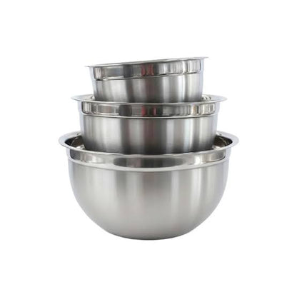 BOWL SIN TAPA DE ACERO INOXIDABLE AISI CALIDAD 304-2B