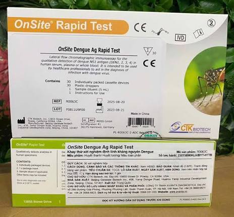 DUO DENGUE CTK CAJA X 30 UND