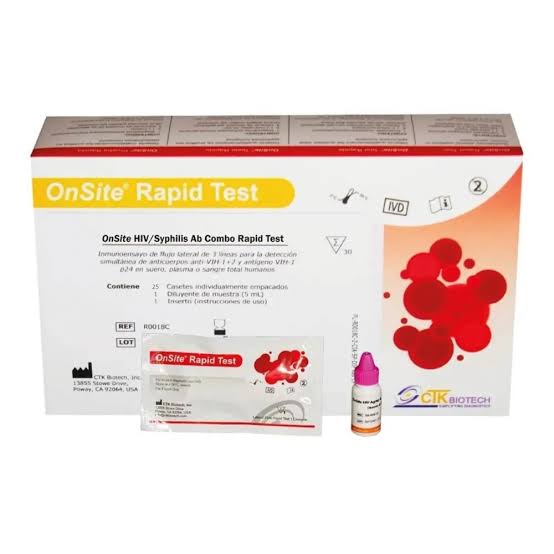 DIJO HIV/ SÍFILIS CTK CAJA X 25 UND