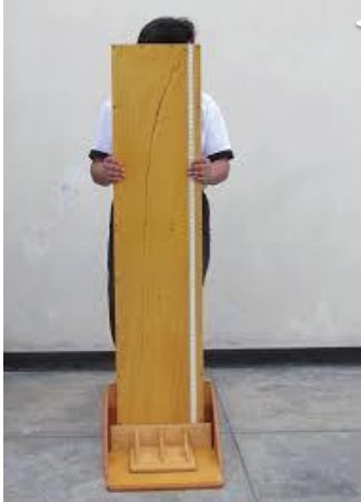 TALLIMETRO FIJO PARA NIÑAS Y NIÑOS MENORES DE CINCO AÑOS - 132CM