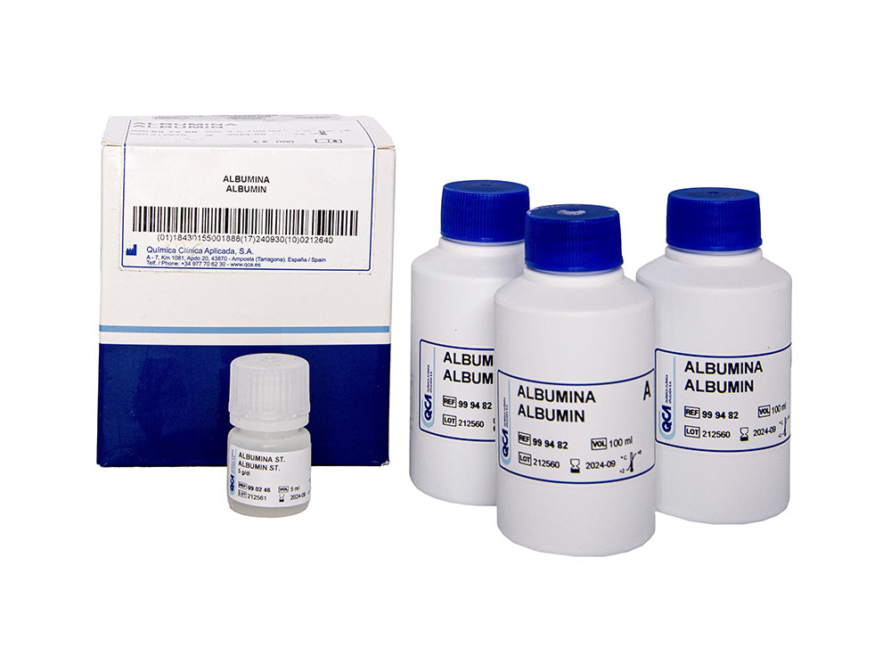 ALBÚMINA 3 X 100 ML QCA ESPANА