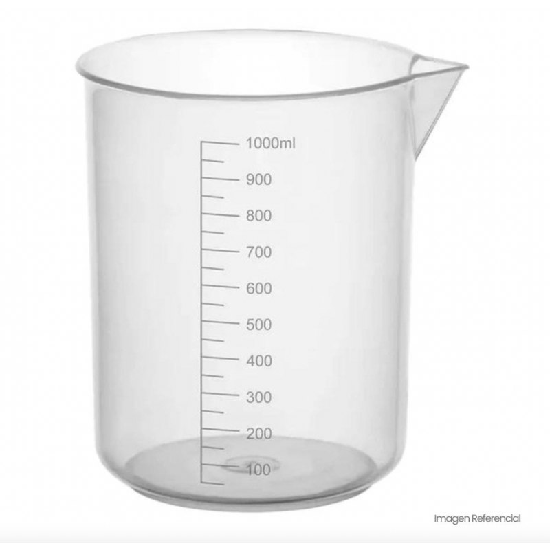 VASO DE PRECIPITADO PLASTICO