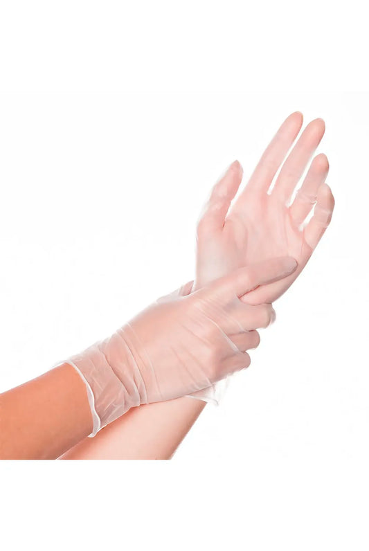GUANTES DE VINILO X 10 CAJAS