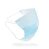 Mascarilla de 3 Pliegues Celeste para Adulto CAJA 50 UND