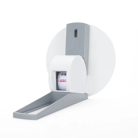 TALLIMETRO MECÁNICO RETRACTIL PARA PARED