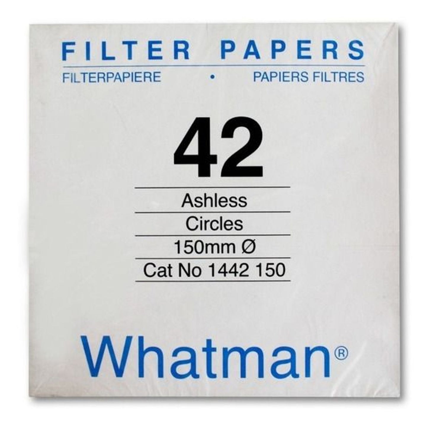 PAPEL FILTRO WHATMAN 1, 2, 41, 42